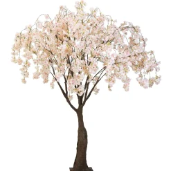 Decoración De Primavera|Árboles Artificiales>DecoWoerner Árbol De Flores De Cerezo Artificial Blanco, 150 Cm rosa