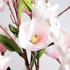 Decoración De Primavera|Árboles Artificiales>DecoWoerner Árbol De Flores De Magnolia Artificial, 180 Cm rosa