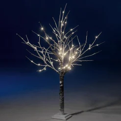 Decoración De Invierno|Árboles Artificiales>DecoWoerner Árbol De Luces LED, 125 Cm marrón