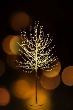Decoración De Invierno|Árboles Artificiales>DecoWoerner Árbol De Luces LED, 120 Cm blanco