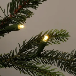 Árboles De Navidad Artificiales>DecoWoerner Árbol De Navidad Artificial Abeto Douglas Con LED 210 Cm verde