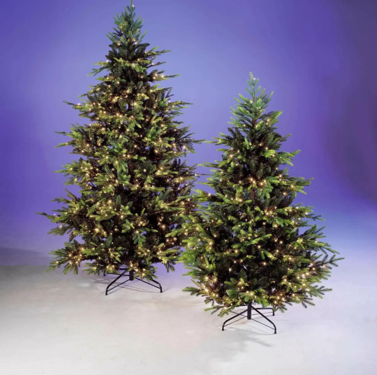 Árboles De Navidad Artificiales>DecoWoerner Árbol De Navidad Artificial Moldeado Por Inyección Pícea De Noruega Con LED 180 Cm verde