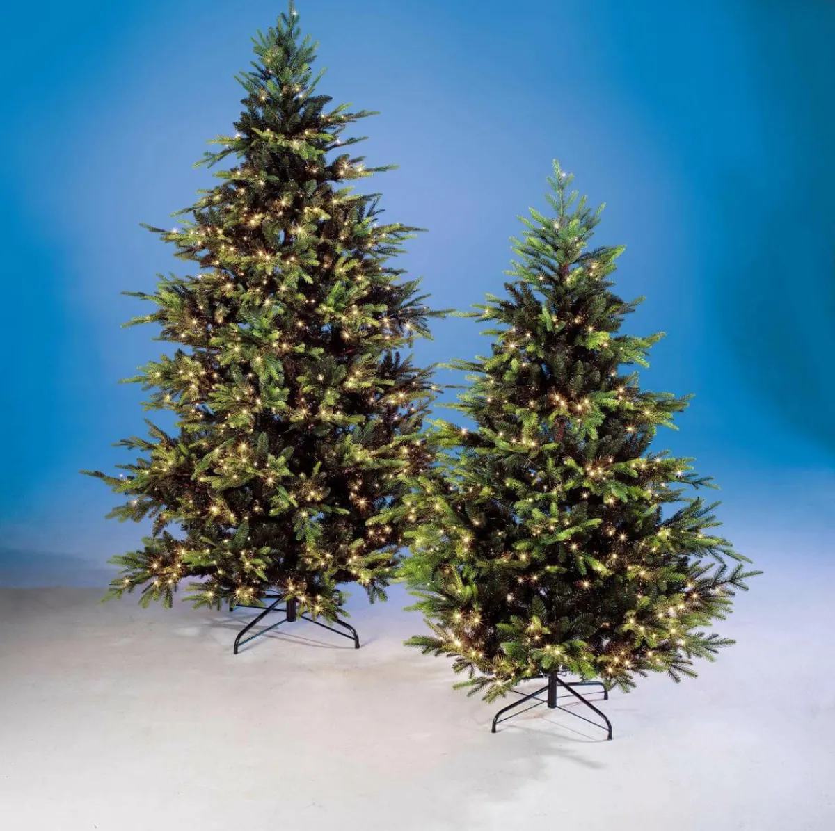 Árboles De Navidad Artificiales>DecoWoerner Árbol De Navidad Artificial Moldeado Por Inyección Pícea De Noruega Con LED 180 Cm verde
