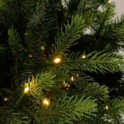 Árboles De Navidad Artificiales>DecoWoerner Árbol De Navidad Artificial Moldeado Por Inyección Pícea De Noruega Con LED 240 Cm verde