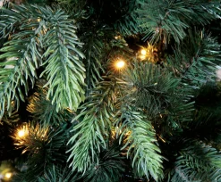 Árboles De Navidad Artificiales>DecoWoerner Árbol De Navidad Artificial Abeto Noble Con LED 150 Cm verde