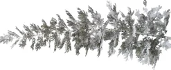 Decoración De Invierno|Árboles De Navidad Artificiales>DecoWoerner Árbol De Navidad Artificial Colgante Cedro Con Agujas Escarchadas 300 Cm blanco