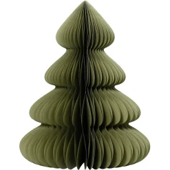 Decoración Temática|Decoración De Invierno>DecoWoerner Árbol De Navidad De Papel Nido De Abeja Deluxe 90 Cm verde