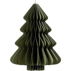 Decoración Temática|Decoración De Invierno>DecoWoerner Árbol De Navidad Deluxe De Papel De Nido De Abeja De 15 Cm verde