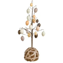 Decoración De Pascua>DecoWoerner Árbol Decorativo De Huevos De Pascua , 13 X 40 Cm De Altura marrón