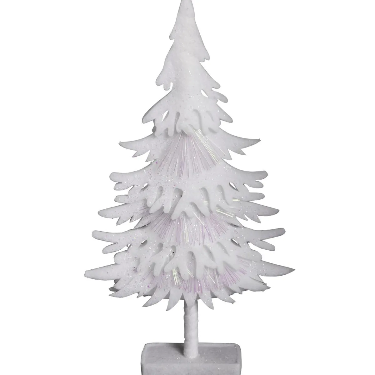 Decoración De Invierno|Figuras De Navidad>DecoWoerner Árbol Decorativo De Invierno, 60 Cm De Altura blanco