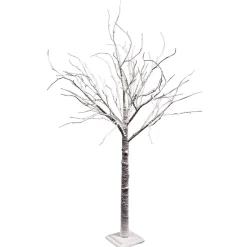 Decoración De Invierno|Árboles Artificiales>DecoWoerner Árbol Decorativo Nevado 160 Cm marrón