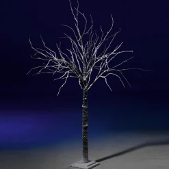 Decoración De Invierno|Árboles Artificiales>DecoWoerner Árbol Decorativo Nevado 160 Cm marrón