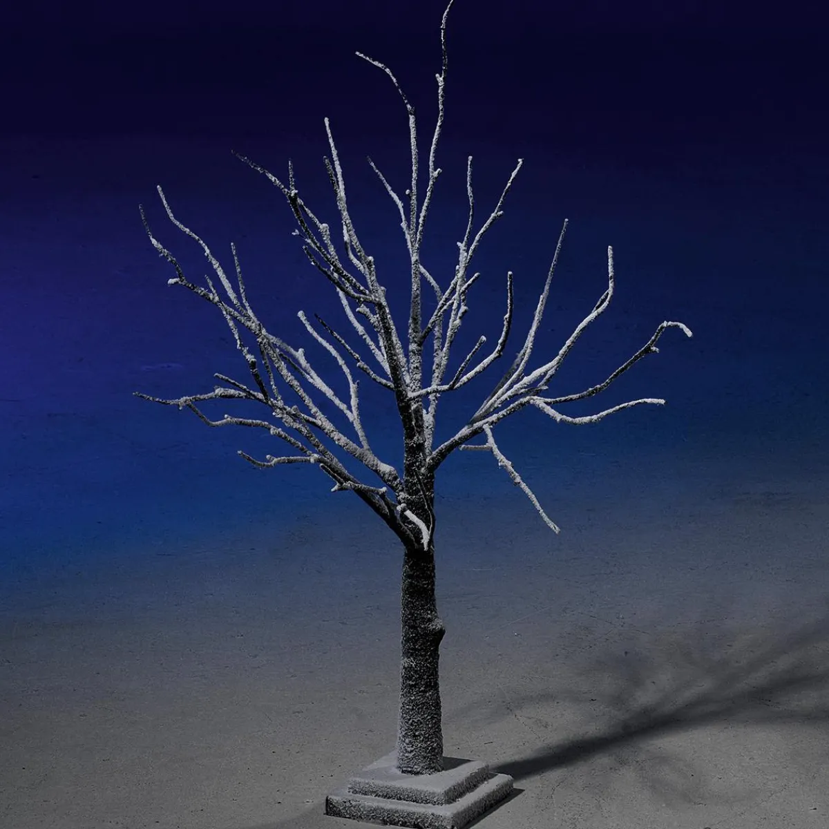 Decoración De Invierno|Árboles Artificiales>DecoWoerner Árbol Decorativo Nevado Altura 70 Cm marrón