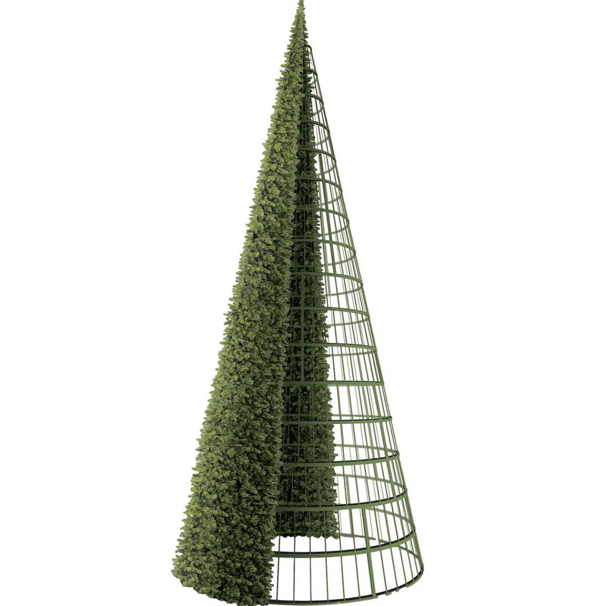 Decoración Navideña Xxl|Árboles Gigantescos>DecoWoerner Árbol Gigante "Deluxe" Slim verde