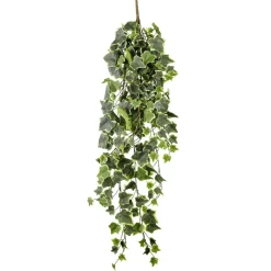 Guirnaldas Y Vides|Plantas Colgantes>DecoWoerner Recogehiedras Artificial Deco 86 Cm, Ignífuga verde