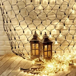 Luces De Navidad>DecoWoerner Red De Luces LED Para Uso Profesional Sistema IP67, 300 LED, 200 X 200 Cm, Sin Cable