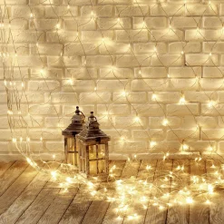 Luces De Navidad>DecoWoerner Red De Luces LED Para Uso Profesional Sistema IP20, 300 LED, 300 X 300 Cm, Sin Cable