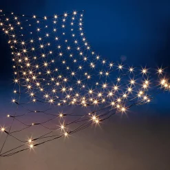Luces De Navidad>DecoWoerner Red De Luz LED Para Exterior, 240 Cm, Verde transparente