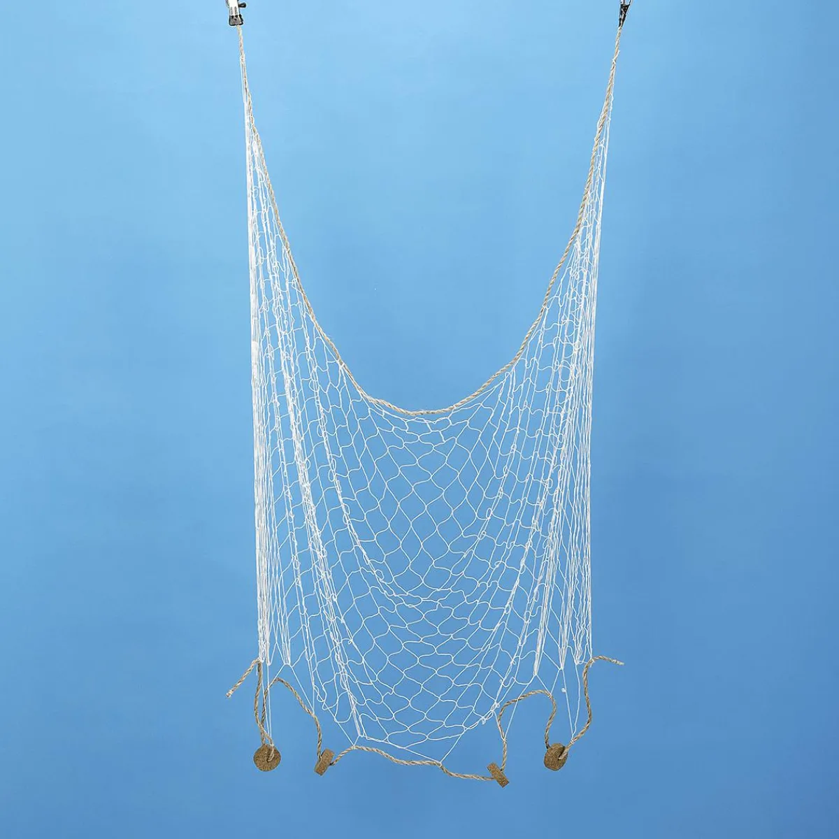 Decoración De Verano>DecoWoerner Red De Pesca Con Flotadores 150 X 100 Cm marrón