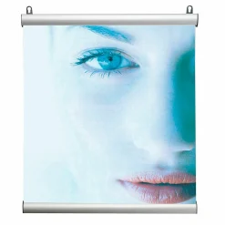 Expositores Para Tiendas|Ayudas Y Herramientas De Decoración>DecoWoerner Regleta De Sujeción, Longitud 100 Cm plata