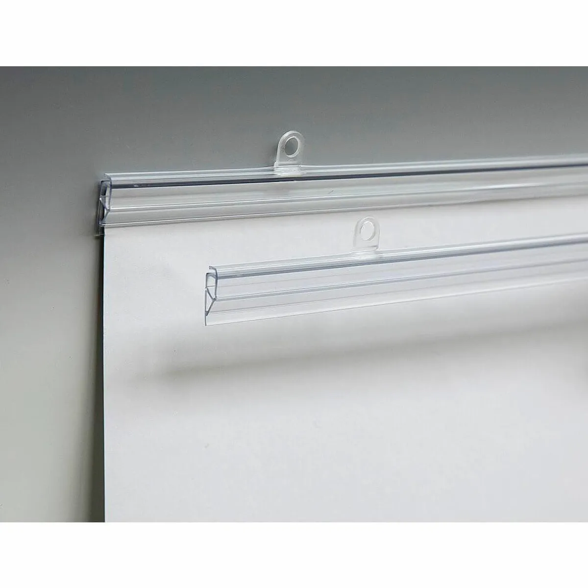 Expositores Para Tiendas|Ayudas Y Herramientas De Decoración>DecoWoerner Regletas De Sujeción, , Longitud 140 Cm transparente