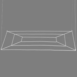 Ayudas Y Herramientas De Decoración>DecoWoerner Rejilla Para Techo Rectangular Blanca 120 X 80 Cm blanco