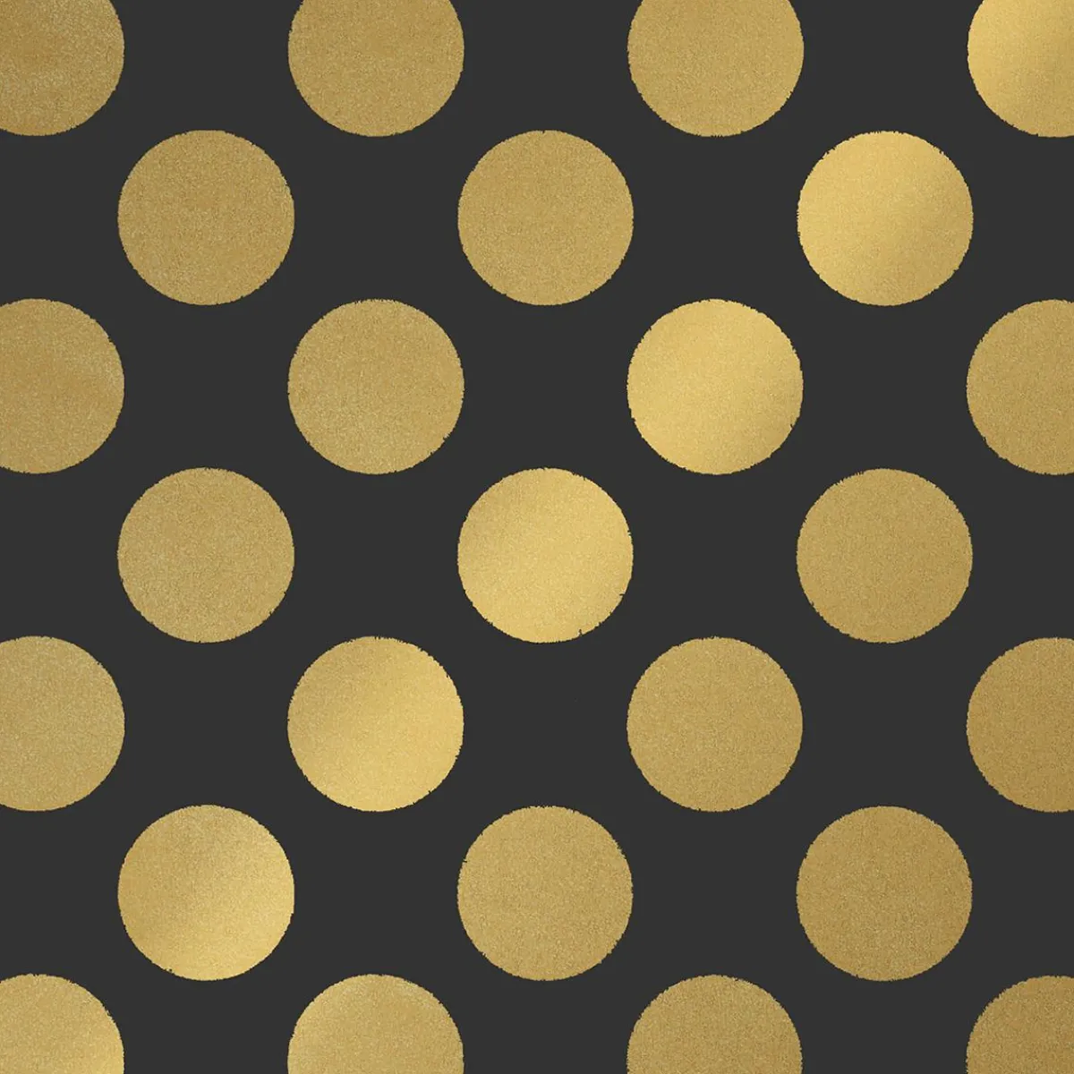 Papel De Regalo|Go Green - Envoltorio Para Regalo Ecológico>DecoWoerner Rollo De Papel De Envolver Ecológico Con Puntos Dorados 50 Cm X 50 M oro