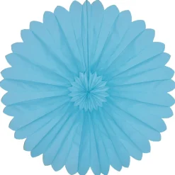 Decoración Temática|Decoración De Verano>DecoWoerner Rosetón De Papel Ignífugo 100 Cm Claro azul