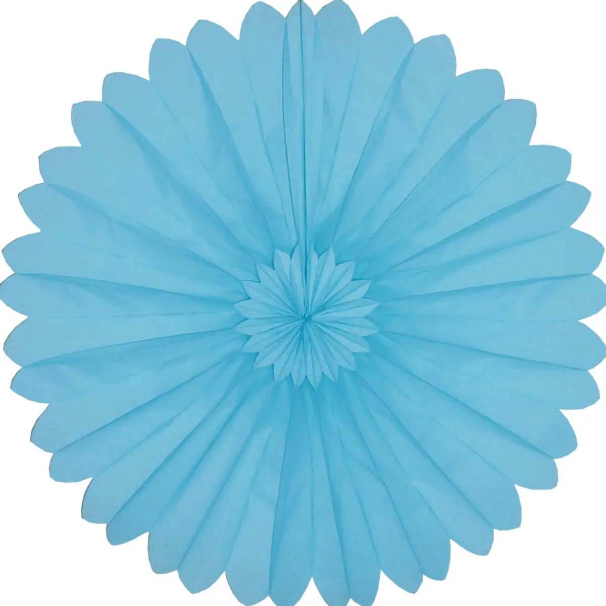 Decoración Temática|Decoración De Verano>DecoWoerner Rosetón De Papel Ignífugo 100 Cm Claro azul