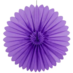 Decoración Temática|Decoración De Verano>DecoWoerner Rosetón De Papel Ignífugo 60 Cm Ø violeta