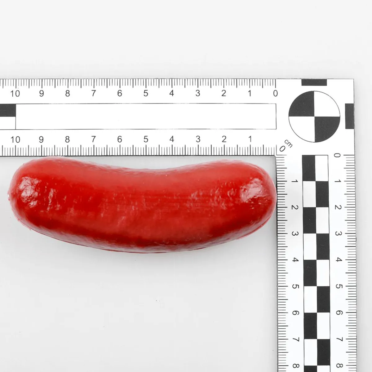 Carnes Y Embutidos>DecoWoerner Salchicha Muñeco, Paquete De 10 Piezas rojo