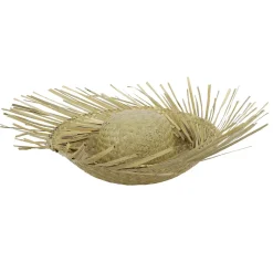 Decoración Temática|Decoración De Verano>DecoWoerner Sombrero De Paja Natural, 40 Cm Ø marrón