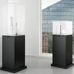 Expositores Para Tiendas>DecoWoerner Soporte De Pared Para Exposiciones Altura 150 Cm negro