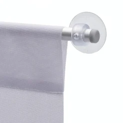 Accesorios>DecoWoerner Soporte De Superficie De Cristal Para Banner 104 Cm plata