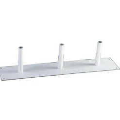 Decoración Natural|Macetas Y Artículos De Decoración>DecoWoerner Soporte Metálico 3 Recipientes, 15 Cm De Altura, blanco