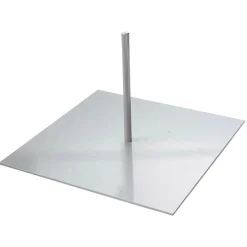 Decoración Natural|Macetas Y Artículos De Decoración>DecoWoerner Soporte Metálico, Altura: 25 Cm plata