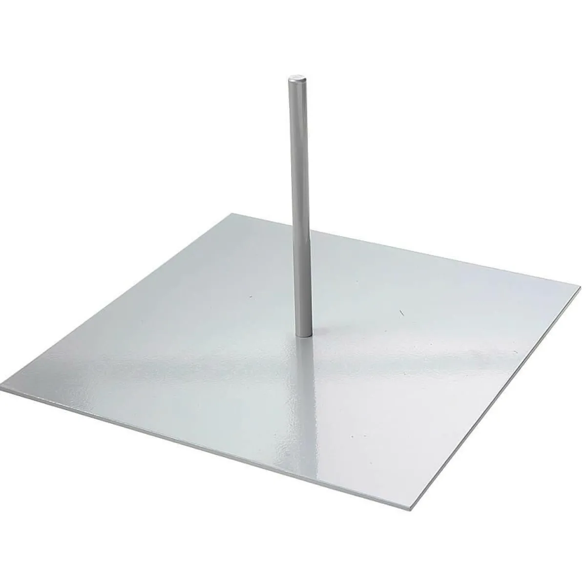 Decoración Natural|Macetas Y Artículos De Decoración>DecoWoerner Soporte Metálico, Altura: 25 Cm plata