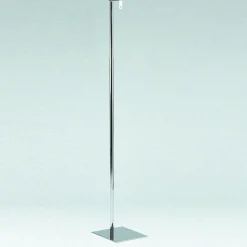 Bustos De Costura|Maniquíes>DecoWoerner Soporte Metálico Para Torsos, Alojamiento Para Sujeción De Nuca plata