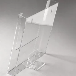 Expositores Para Tiendas>DecoWoerner Soporte Para Folletos Flexi DIN A6 transparente