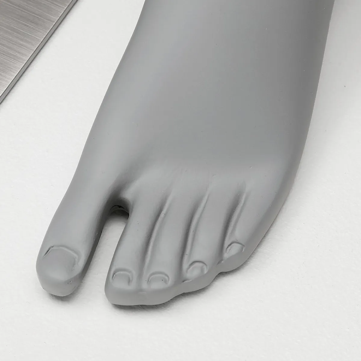 Maniquíes>DecoWoerner Sports Mannequin Hombre Atleta - De Pie Recto Gris