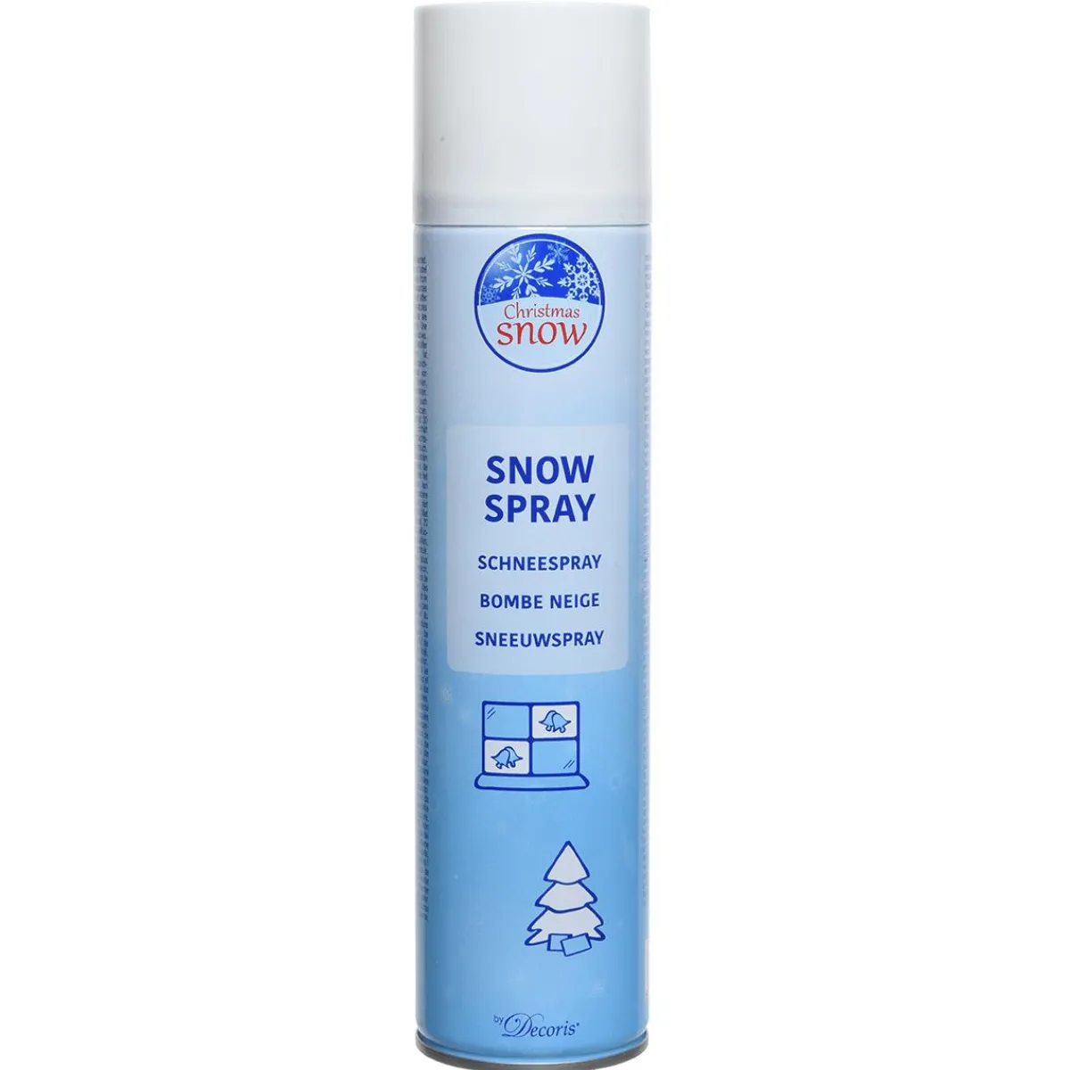 Decoración De Invierno>DecoWoerner Spray De Nieve 400 Ml blanco