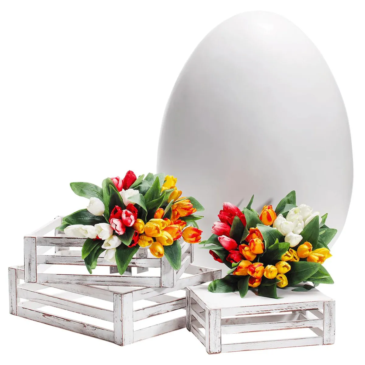 Decoración De Primavera|Ramos Y Coronas De Flores>DecoWoerner Surtido De Ramo De Tulipanes Artificial multicolor