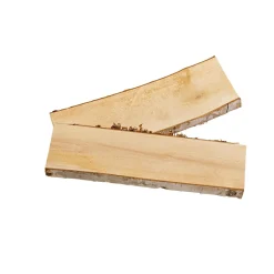 Decoración Natural|Decoración Temática>DecoWoerner Tablero De Abedul 35 X 8-12 Cm, 2 Piezas Madera natural