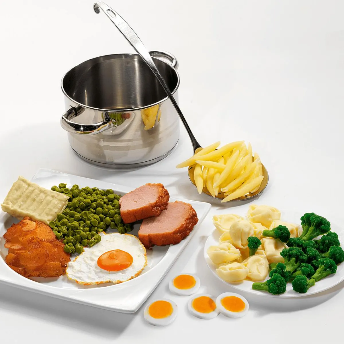 Platos Y Comida Rápida|Carnes Y Embutidos>DecoWoerner Tajadas De Pastel De Carne, 2 Piezas marrón