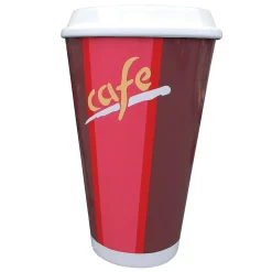 Chupetes Xxl|Bebidas>DecoWoerner Taza De Café XXL De Imitación Altura 155 Cm multicolor