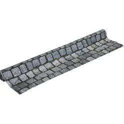 Telas>DecoWoerner Tejido Decorativo "Empedrado", Anchura: 150 Cm Gris