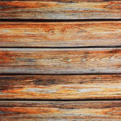 Telas>DecoWoerner Tejido Decorativo "Listones De Madera", Anchura: 150 Cm marrón