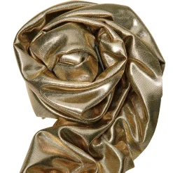 Telas>DecoWoerner Tela Brillante Jersey De Papel De Aluminio , Anchura 110 Cm oro