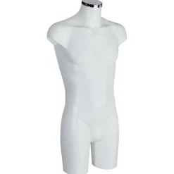 Maniquíes>DecoWoerner Torso De Plástico Mr 88 Cm Perla blanco