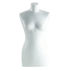 Maniquíes|Ayudas Y Herramientas De Decoración>DecoWoerner Torso Femenino De Corcho , 72 Cm blanco